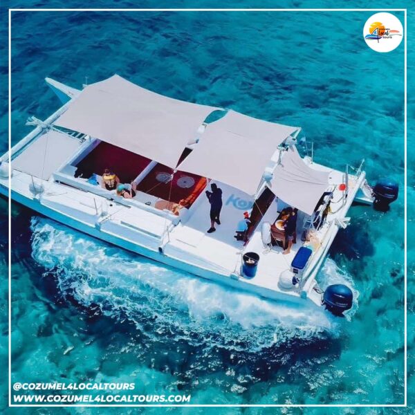 FIESTA - CATAMARAN BLANCO MENOR Y ADULTOS